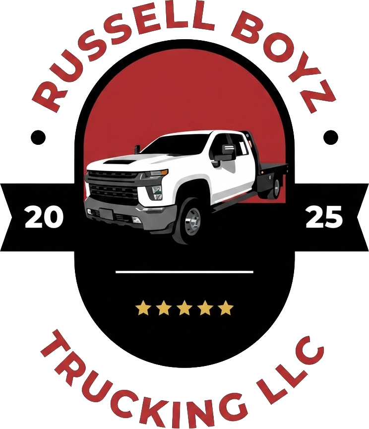 Russell boyz trucking logo